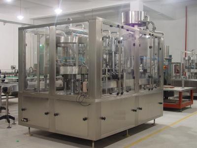 China Control del PLC de la máquina de rellenar del jugo de la botella del ANIMAL DOMÉSTICO del concentrado de la fruta fresca con la pantalla táctil en venta