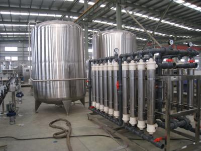 China 1-50 Ton Per Hour Automatic Pure Water Treatment Equipment For Mineral Water / Beverage for sale