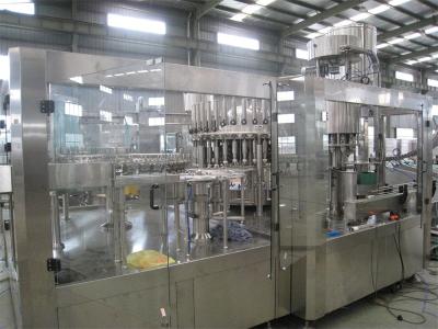 China Control plástico de gran viscosidad del PLC de la embotelladora del jugo de la botella con el sistema de reciclaje en venta