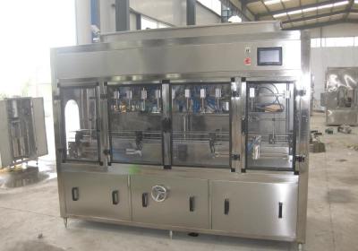 Chine Type linéaire machine de remplissage d'huile de table avec des bouteilles de remplisseur et de capsuleur 2000 par heure à vendre