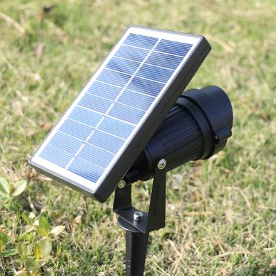 China Wholesale IP65 Waterproof Outdoor Solar Garden Grass Spot Lights, Solar Powered Source Sensor 16 LED Floodlight Solar Garden Light for sale