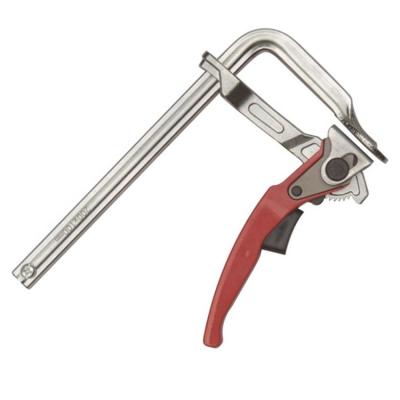 China Quick Action Welding Clamps Quick Release Ratchet Handle Clamps Adjustable Ratchet Forged Steel Bar Clamps for sale