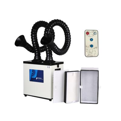 China High Quality Garment Shops PA-300TD-IQ Spring-air Jewelry Laser Marking Machine Dust Collector For Nali Salon Dust Collector for sale