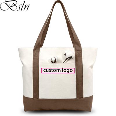 China Boslun Soft Cheap Clothes Paper Tote Bags Cute Canvas Cotton Shopping Bag for sale