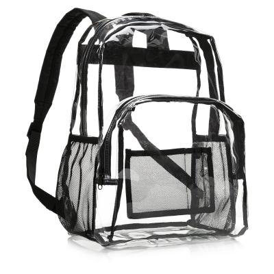 China boslun anti-theft women backpack school bag package laptop cover quality bags and cover transparent schoolbag for sale