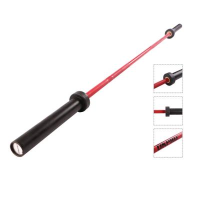 China Commercial Use 20kg Weight Lifting Barbell Powerlifting Bar Weightlifting Bar Fitness 2000lb Cerakote Barbell for sale