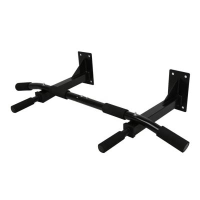 China Universal Indoor Gym Home Equipment Push Up Bar Fitness Black Gym Pull Up Bar for sale