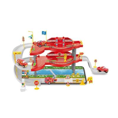 China WHOLESALE Slot Toy FACTORY PARKING SET NON-TOXIC MATERIAL GARAGE TOY. for sale