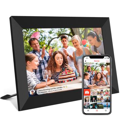 China Wifi 10.1 Inch WiFi Photo Frame Smart Photo Frame HD IPS Touch Screen 1280*800 Touch Screen 1080P Photos 16GB Digital Video Storage for sale