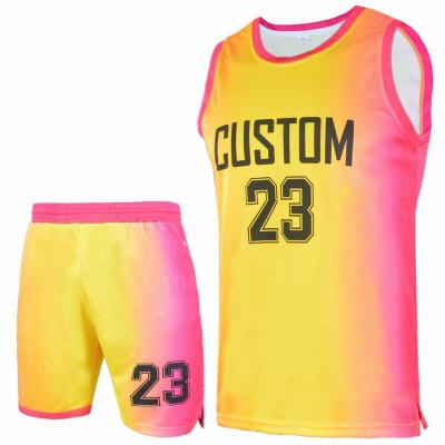 China Hot Sale Custom White Antibacterial Wear Custom White Basketball Uniform Cloth For College Youth Men Sports Tank Top Team Set Suit Quality Practice Team for sale