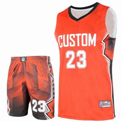 China Hot Sale Custom Team Jersey Men With Plain Blank Basketball Antibacterial Nets Red Black Green Gray White And Sky Blue Color Stripe Uniform for sale