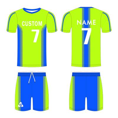 China Factory Made Square Customize Color High Quality Casual Soccer Jersey Football Uniforms For Men for sale