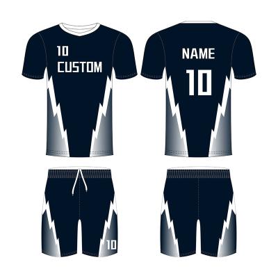 China Sets 2022 European Custom Football Tank Top Wholesale OEM Design Men's Football Uniform Kit Quick Dry Shirt for sale