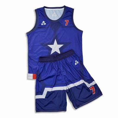 China Custom Child Antibacterial Toon Basketball Jersey 2 Piece Squad Suit Kid Summer Sports Uniform Wear For Boy Age 5 6 7 8 9 10 11 12 Years for sale