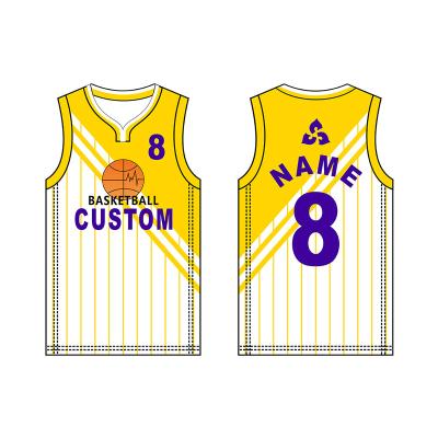 China Antibacterial Accept Customer Custom Basketball Jersey New Type Quick Dry Basketball OEM Service Uniform Equipments for sale