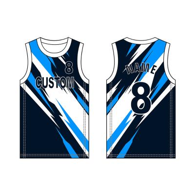 China Custom low price colorful antibacterial basketball uniform summer fashionable sports wear factory supply basketball tank top for sale