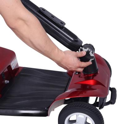 China 2020 CHINA FACTORY Unisex Scooter For 4 Wheel CE Folding 24V 250w Disabled Electric Handicap Trolley for sale