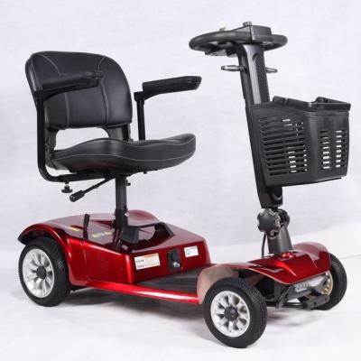 China 2020 china factory direct sale CE unisex foldable mobility scooter 4 wheel disabled electric handicap scooter for sale