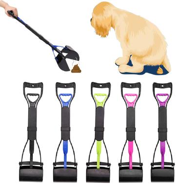 China Hot Viable Cheap Plastic Pet Scoop Cat Litter Scoop Pet Poop Cleaning Plastic Harvester for sale