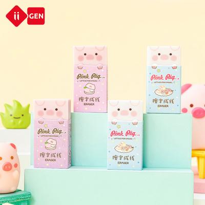 China Promotional Cute Novelty Soft Erasers For Kids Toy Kawaii Stationery School Office Rubber Supplies Creative Eraser for sale