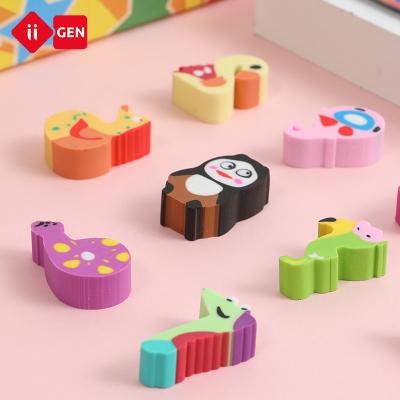 China 3D Pencil Eraser Mini Digital Shape Custom Rubber Eraser Promotional Digital Eraser Bulk Fancy Cute Gift for sale