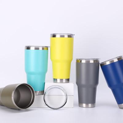 China Fashionable Design Stainless Steel Drinking Cups Double Wall Insulated Tumbler Mug Capable Of Keeping Hot And Cold for sale