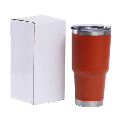 China Amazon Stainless Steel Water Bottle Tumbler Cup SS304 Hot Water Bottle Viable Hot Sales Double Wall With Handle for sale