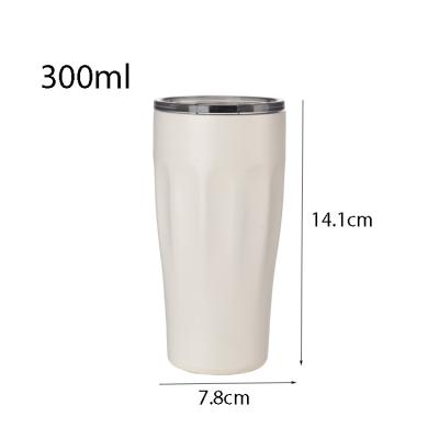 China Tianying Viable 18/8 Stainless Steel Wine Coffee Beer Mug Ceramic Inner Vacuum Insulated Tumblers Coffee Mugs With Lid for sale