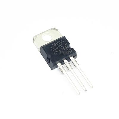 China New original L7815CV TO-220 15V 1.5 three linear one terminal integrated circuit IC regulator chip L7815CV for sale