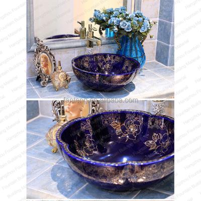 China Anitary Wash Hand Basin Take Care Cabinet Bathroom Table Top Sink Ceramic Wash Basin for sale