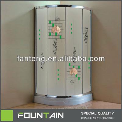 China With Glass Door Pivot Sight Spare Parts Shower Plastic Shower Enclosure for sale