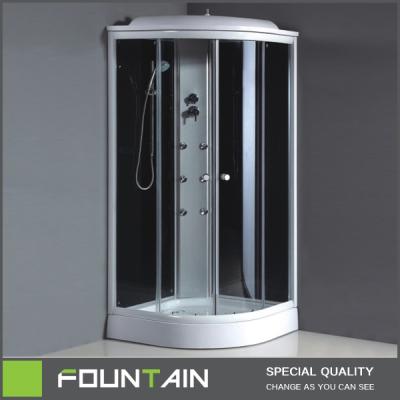 China With frame factory sale tempered glass steam shower room luxury steam cabin for sale