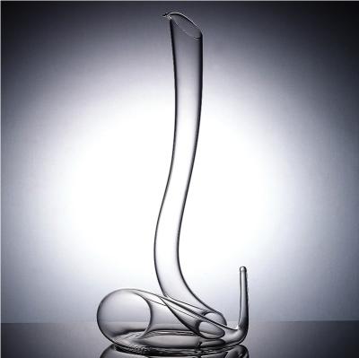 China 100% Mouth Blown Wine Decanter Red Wine Decanter Snake Shape Decanter Luxury Quickly Decanted Cobra Decanter For Wine for sale