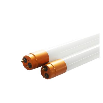 China High Glass Led Tube T8 Side Power Input 9w 18w 25w One Lumens 150lm/w G13 600mm 1200mm 1500mm Two Sides Desktop Power ISO9001 for sale