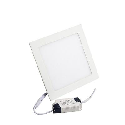 China Modern SASO 7w 8w 10w 12w 15w 18w 20w 24w 30w round led panel light painel De led square for sale