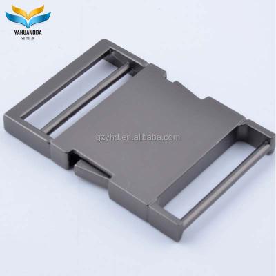 China Nickel free fashion release lock metal bag buckle for bag accesory for sale