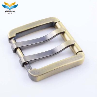 China Popular Custom Solid Brass Belt Buckle Custom Solid Brass Metal Belt Buckle in Canton for sale