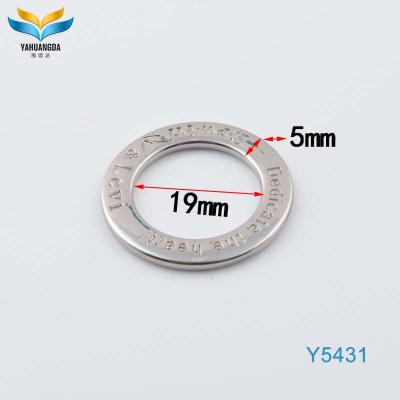 China Fashion Style Or As You Request Customize Logo Spring O Ring Key Chain Metal Clasp for sale