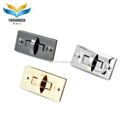 China Eco-friendly High-end hardware accessories handbags hardware locks bag twist lock purse or purse lock ZM546 for sale