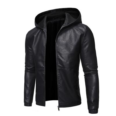 China Waterproof 2021 autumn and winter new slim fit men's jacket and coat zipper men's waterproof jacket black for sale