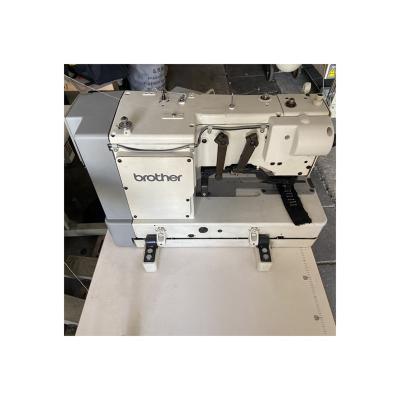 China Wholesale ULTRA-FAST Straight Hole Lockstitch Button Brother HE-800-A Industrial Price Sewing Machine For Garment for sale