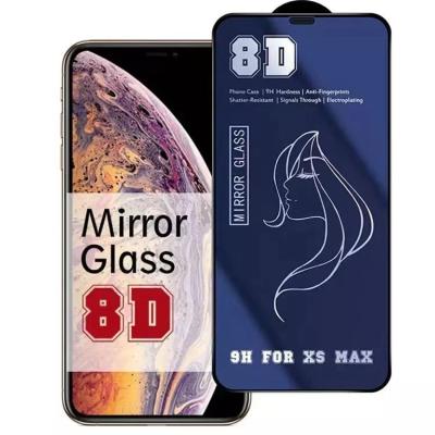 China For Redmi K50 PRO Top Selling For Dial 8d Mirror Phone Screen Glass Protector For Samsung s22 for sale