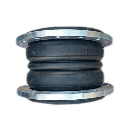 China Pipe Low Price DN150 6inch PN16 Fit Rubber Double Sphere Expansion Joint, JOHO Double Bellows Expansion Joint, Two-BAL Expansion Joint for sale