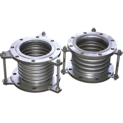 China Pipe Lines Connect Best Selling Large Diameter Bellows Metal Dn100 Ss304 Bellows Expansion Joint for sale