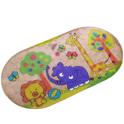 China 2021 Hot Sales Cartoon Baby PVC Bathtub Viable Non-slip Mats For Kids for sale