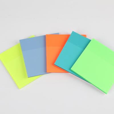 China Custom Self Adhesive Vault Transparent Sticky Notes for sale