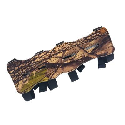 China Ouliangjia High Quality TIR 4 Straps Camouflage Archery Arm Guard and Bow Hunting Arm Guard Protector for sale