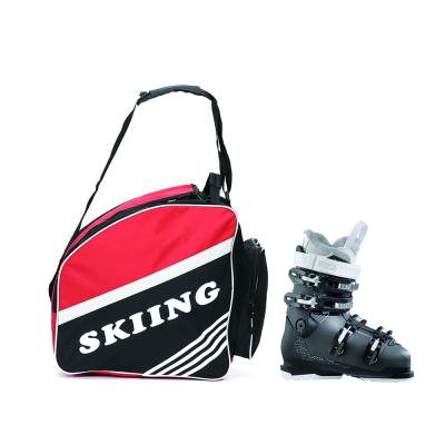 China Custom Waterproof Snow Ski Boots Bag Outdoor Activities Professional Factory Ice Skates Roller Stripes Ski Bag With Strap for sale