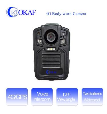 China Waterproof / Waterproof 3G / 4G WI-FI with GPS / Dipper Positioning Mini Portable Video Police Module Body Worn Camera for sale