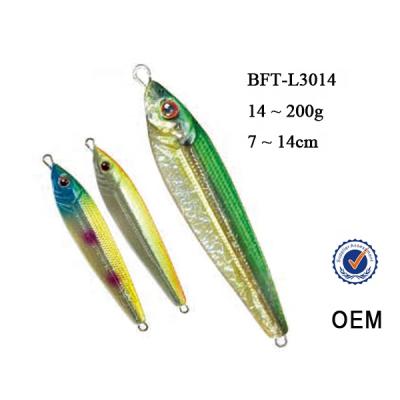 China 2017 Lead Jig Lure Lead Fish Metal Jig Fishing Lure BFT-L3014 for sale